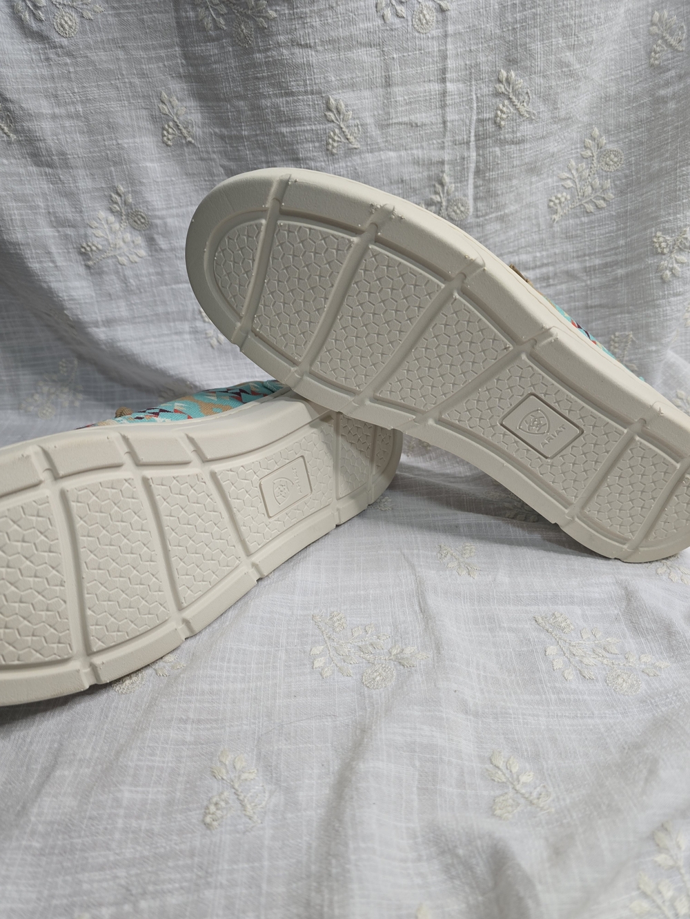 Ariat Turquoise Aztec Pattern Hilo - Picture 5 of 5